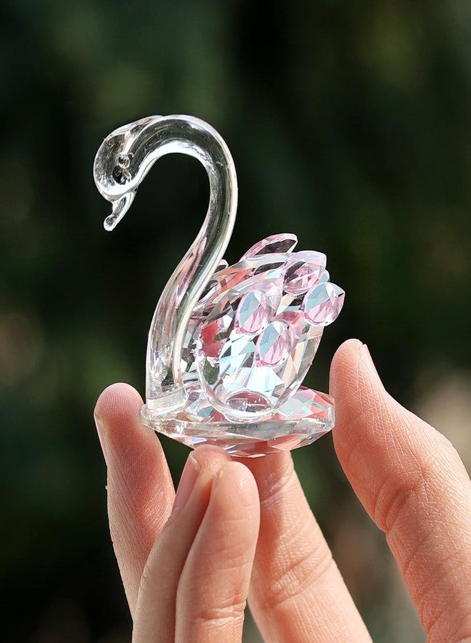 Crystu Feng Shui Glass Duck Vastu Items for Home for Money, Glass Swan/Duck Showpiece, Duck for Good Luck and Prosperity - Image 2